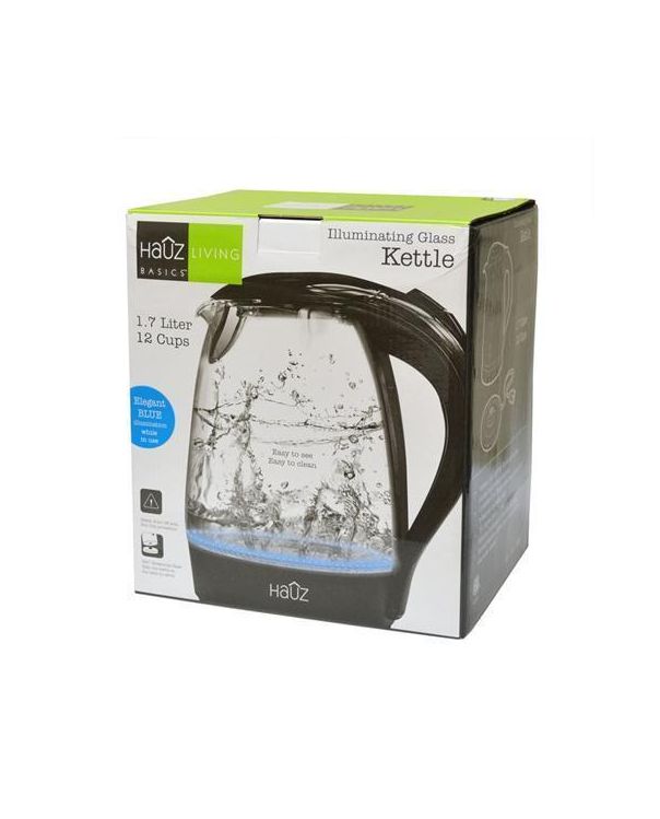 Illuminating glass kettle best sale