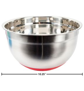 Luciano 10.25'' Mixing Bowl w/ silicone bottom | 70323