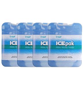 Cryopak - Set of 4 Reusable IcePak, Non-Toxic