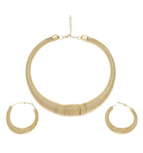 SOHI Women Golden Jewellery Set