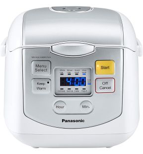 Panasonic Rice Cooker |SRZC075W| 4-cup, Microcomputer Controlled