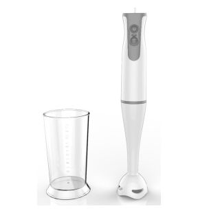 Toastess - Hand Blender with Measuring Cup 700ml, 2 Speeds, 260 Watts, White