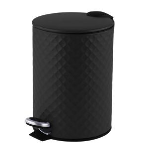 Jessar - Pedal Bin, 12 Liter Capacity, Soft Close, Black