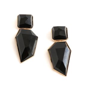 SOHI Women Black Stud Earrings