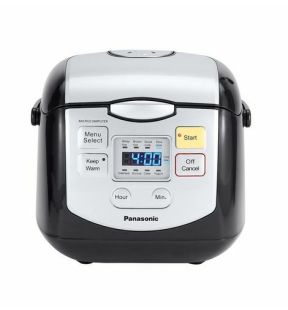 Panasonic Rice Cooker |SRZC075K| 4-cup, Microcomputer Controlled