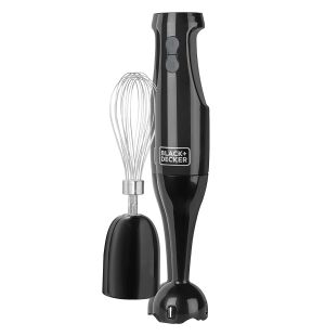 Black + Decker - 2 Speed Immersion Blender, Stainless Steel Blade, 200 Watts, Black