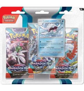 Pokemon  PARADOX RIFT 3PK BLISTER - Cetitan New