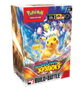 Pokemon  SV8 SURGING SPARKS BUILD & BATTLE BOX DISPLAY Nov 22 PreOrder