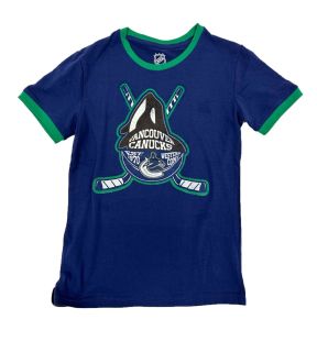 Outer Stuff Ice City Crew Youth Shirt - Vancouver Canucks