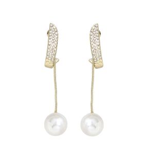 SOHI Women's Snowball Drop Earrings