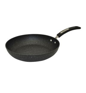 Starfrit - The Rock Frying Pan, 11" Diameter, Non-Stick Coating, Black