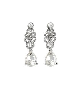 SOHI Women's Dazzling Drop Earrings