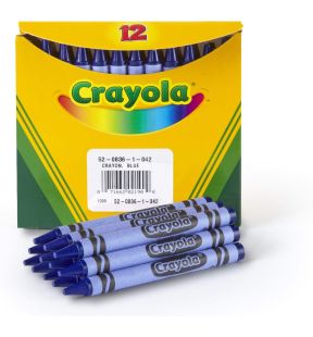 Crayola Bulk Crayons - Blue 12ct