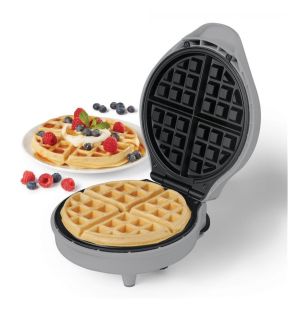 Starfrit - Electric Waffle Maker, Non-Stick Coating, 900 Watts, Grey