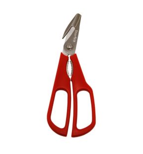 Starfrit - Shellfish Scissors, Detachable Stainless Steel Blades, Red