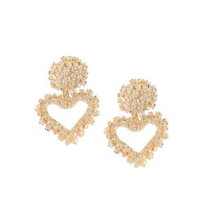 SOHI Women's Corroded Drop Earrings