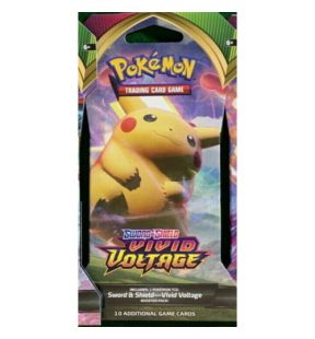 Pokemon  Sword & Shield: Vivid Voltage Sleeved Booster Pack (x1) New