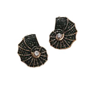 SOHI Women's Shell Drop Earrings