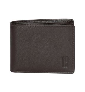 Men's Leather Slim Fold Wallet