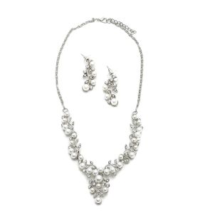 SOHI Women White Jewellery Set