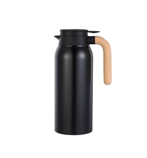 JS Gourmet - Double-Wall Insulated Carafe, 1500ml Capacity, Black