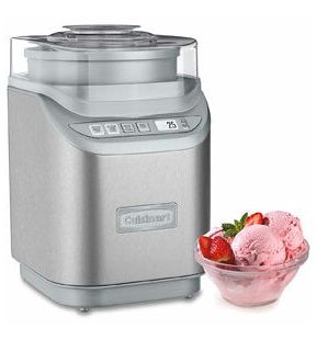 Cuisinart Gelateria Frozen Yogurt, Ice Cream, Gelato & Sorbet Maker |ICE70C| 2-Quart