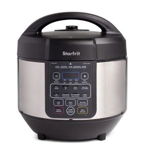 Starfrit - Pressure Cooker with 11 Cooking Functions, 8 Liter Capacity, 1200 Watt, Stainless Steel