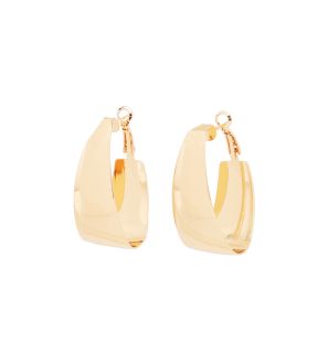 SOHI Women Golden Hoop Earrings