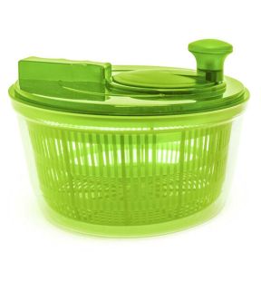 Starfrit - Salad Spinner, 4 Liter Capacity, Ergonomic Handle, Green