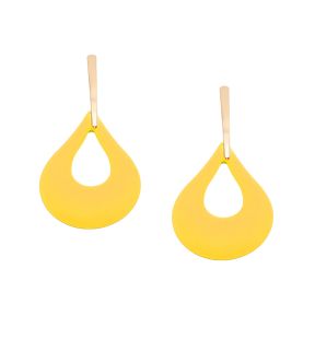 SOHI Women's Block Drop Earrings