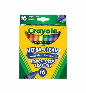 Crayola 16 Large Washable Crayons