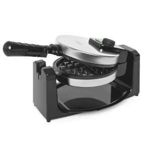 Salton WM1082 Rotary Waffle Maker Stainless Steel And Black