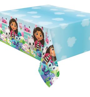 Gabby's Dollhouse Party Plastic Tablecover