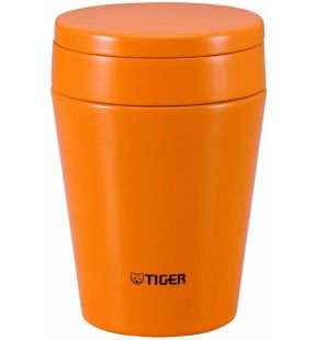 Tiger Food Jar 0.38L Pumpkin Colour | MCC-B038-YS