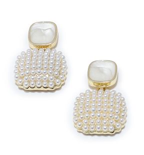 SOHI Women's Embellished Drop Earrings