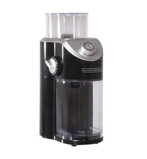 BLACK + DECKER CB310BD Wheeled Coffee Grinder Black