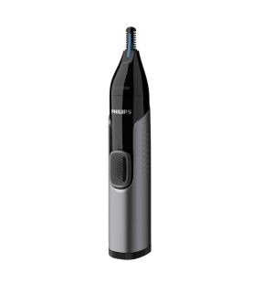 Philips - Nose, Ear and Eyebrow Trimmer, Cordless, No Pulling, Gray