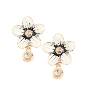 SOHI Women's Flower Drop Earrings