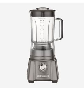 Cuisinart Velocity Blender: 600W, 48oz Tritan jar, gun metal gray | CBT-600GMEC