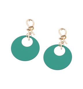 SOHI Women's Circular Drop Earrings