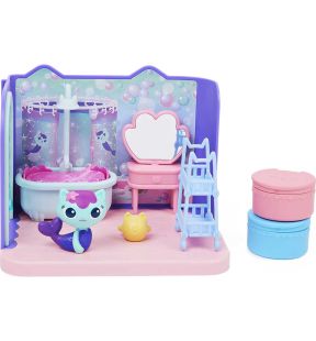 Gabby's Dollhouse - MerCat's Primp and Pamper Bathroom Playset