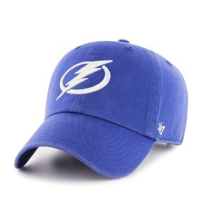 47 Brand NHL Clean Up Adjustable Hat - Tampa Bay Lightning