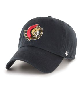 47 Brand NHL Clean Up Adjustable Hat - Ottawa Senators