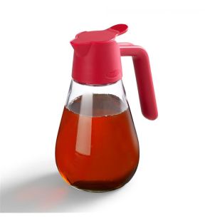 Starfrit - Dripless Syrup Pourer, 600ml Capacity, Red