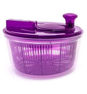 Starfrit - Salad Spinner, 4 Liter Capacity, Ergonomic Handle, Purple