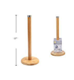 L.Gourmet Bamboo Paper Towel Holder | 70784