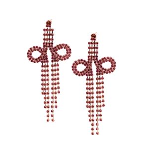 SOHI Women's Bling Drop Earrings