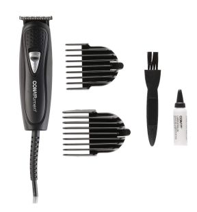 Conair - 6 Piece Set, Corded Electric Hair Clipper, Black