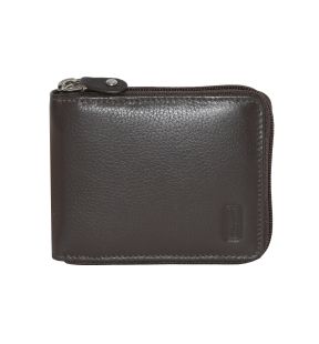 Men's Zip Around Billfold Wallet