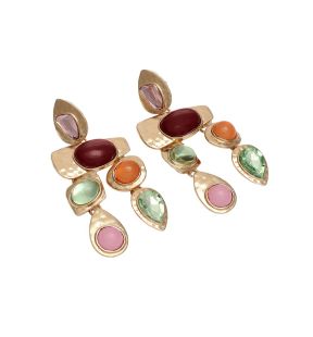 SOHI Women's Regal Drop Earrings